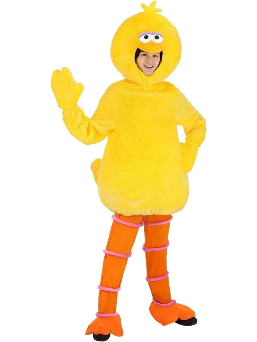 Big Bird Halloween Costume for Adults | Cartoon Character Outfit with Tunic